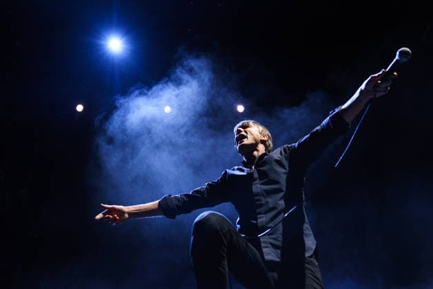 Suede performs in Brighton, UK Brighton, UK, Suede Saturday 21 February 2026 at Brighton Centre. Persons pictured: Brett Anderson - Vocals, Credit:Andy Sturmey Avalon United Kingdom  Copyright: xAndyxSturmeyx xAvalonx 1077215017