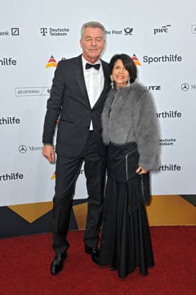 55. Ball des Sports . Detlef Braun mit Begleitung anläßlich des 55. Ball des Sports am 21.02.2026 in der Festhalle Frankfurt Main. 20260221MWI110154