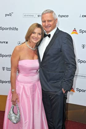 55. Ball des Sports . Stefan Blöcher und Anna Posch anläßlich des 55. Ball des Sports am 21.02.2026 in der Festhalle Frankfurt Main. 20260221MWI109951