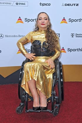 55. Ball des Sports . Kristina Vogel anläßlich des 55. Ball des Sports am 21.02.2026 in der Festhalle Frankfurt Main. 20260221MWI110242
