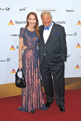 55. Ball des Sports . Karlheinz und Dagmar Kögel anläßlich des 55. Ball des Sports am 21.02.2026 in der Festhalle Frankfurt Main. 20260221MWI110248