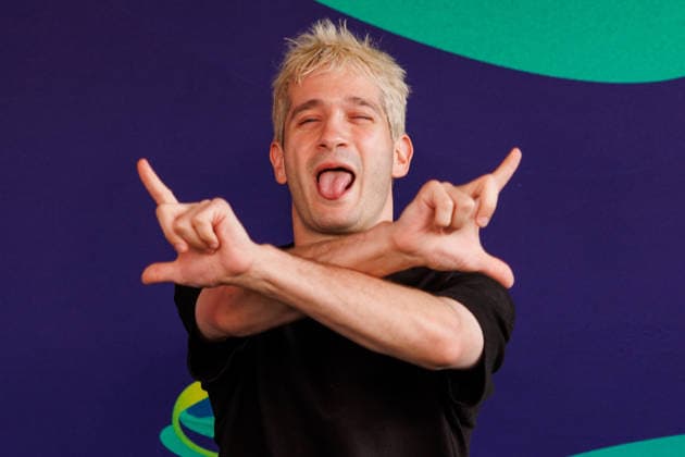 TROPFEST, Danny Philippou walks the the black carpet for Tropfest at Centennial Park in Sydney, Sunday, February 22, 2026. ( NO ARCHIVING SYDNEY NEW SOUTH WALES AUSTRALIA  Copyright: xNADIRxKINANIx 20260222116877426543