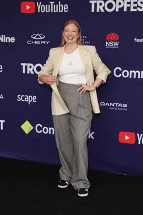 February 22, 2026: SARAH SNOOK attends Tropfest 2026 at Centennial Park on February 22, 2026 in Sydney, NSW Australia - ZUMAa155 20260222_aaa_a155_045 Copyright: xChristopherxKhouryx