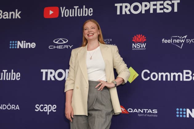 February 22, 2026: SARAH SNOOK attends Tropfest 2026 at Centennial Park on February 22, 2026 in Sydney, NSW Australia  - ZUMAa155 20260222_aaa_a155_050 Copyright: xChristopherxKhouryx