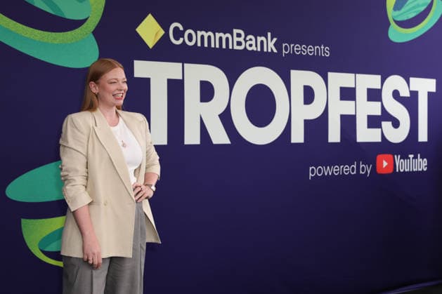 February 22, 2026: SARAH SNOOK attends Tropfest 2026 at Centennial Park on February 22, 2026 in Sydney, NSW Australia - ZUMAa155 20260222_aaa_a155_059 Copyright: xChristopherxKhouryx