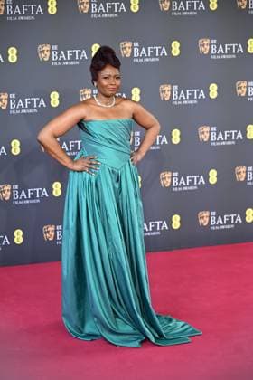 Celebrities arrive at the 2026 BAFTA Film Awards at Royal Festival Hall, London Featuring: Sarah Niles Where: London, United Kingdom When: 22 Feb 2026 Credit: Cover Images **NOT AVAILABLE FOR HELLO MAGAZINE** EDITORIAL USE ONLY. NOT FOR USE BY NEWSPAPERS BASED IN THE UK. Copyright: xx coverimg55494992