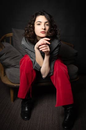efp Shooting Stars 76. Berlinale Tecla Insolia (Italien) Portrait - Shooting im NH Collection Hotel efp Shooting Stars während der 76. Internationalen Festspiele Berlinale in Berlin Copyright: xEventpressxFuhrx