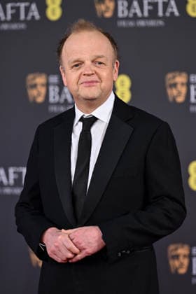 Celebrities arrive at the 2026 BAFTA Film Awards at Royal Festival Hall, London Featuring: Toby Jones Where: London, United Kingdom When: 22 Feb 2026 Credit: Cover Images EDITORIAL USE ONLY. NOT FOR USE BY NEWSPAPERS BASED IN THE UK. Copyright: xx coverimg55495003