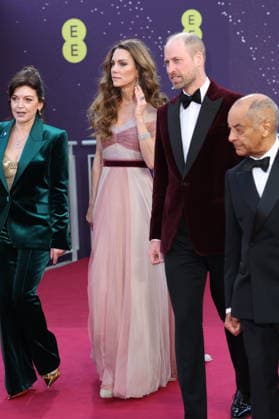 . 22 02 2026. London, United Kingdom. Prince William and Kate Middleton arriving at the BAFTA Film Awards in London.  xStephenxLockx xi-Imagesx IIM-26585-0038