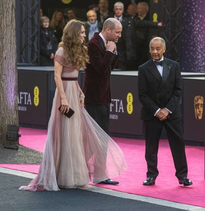 February 22, 2026, London, England, United Kingdom: Prince of Wales WILLIAM and Princess of Wales CATHERINE arrives at BAFTA Awards. London United Kingdom - ZUMAs262 20260222_zip_s262_006 Copyright: xTayfunxSalcix