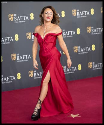 . 22 02 2026. London, United Kingdom. Jaimie Winstone arriving at the BAFTA Film Awards in London.  xStephenxLockx xi-Imagesx IIM-26585-0083