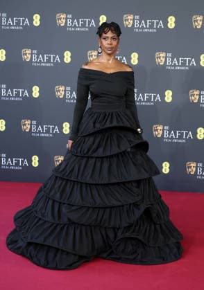 BAFTA Film Awards red carpet arrivals at the Royal Festival Hall in London, UK. Hannah Beachler attends the BAFTA Film Awards at the Royal Festival Hall in London, UK. February 22, 2025. London Royal Festival Hall UK Copyright: xFredxDuvalx