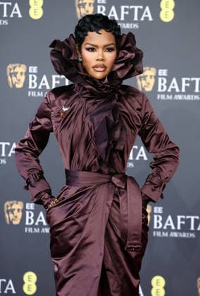 February 22, 2026, London, United Kingdom: Teyana Taylor attends the 2026 EE BAFTA Film Awards at The Royal Festival Hall. London United Kingdom - ZUMAs197 20260222_aaa_s197_126 Copyright: xFredxDuvalx