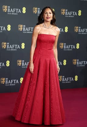 February 22, 2026, London, United Kingdom: Minnie Driver attends the 2026 EE BAFTA Film Awards at The Royal Festival Hall. London United Kingdom - ZUMAs197 20260222_aaa_s197_131 Copyright: xFredxDuvalx