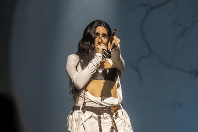Judeline performs at the Movistar Arena The singer Judeline during her concert at the Movistar Arena, on February 22, 2026, in Madrid Spain The Cadiz artist Lara Fernández Castrelo, better known as Judeline, brings the end of her tour Bodhiria to the Movistar Arena, in what will be her first time at the Madrid venue 22 FEBRUARY 2026 JUDELINE CONCERT MADRID MOVISTAR ARENA PERFORMANCE Madrid Madrid Spain  Copyright: xRicardoxRubiox 7314503
