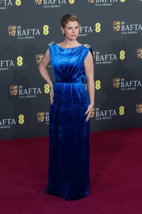 February 22, 2026, London, England, United Kingdom: JESSIE BUCKLEY attends the red carpet during the EE BAFTA Film Awards 2026 ceremony at The Royal Festival Hall. London United Kingdom - ZUMAs371 20260222_zip_s371_023 Copyright: xWiktorxSzymanowiczx