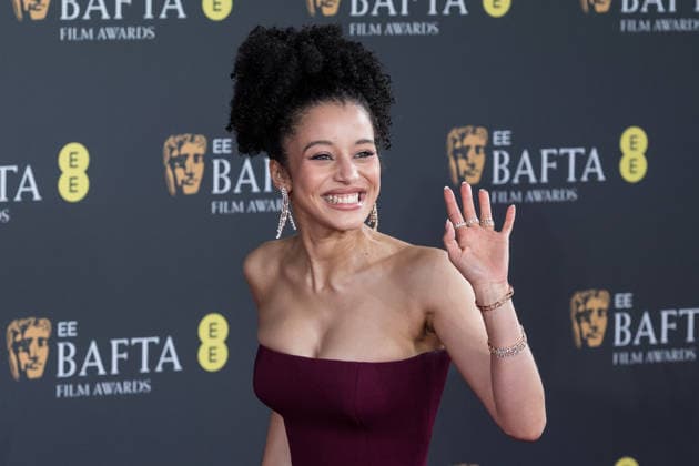 February 22, 2026, London, England, United Kingdom: CHASE INFINITI attends the red carpet during the EE BAFTA Film Awards 2026 ceremony at The Royal Festival Hall. London United Kingdom  - ZUMAs371 20260222_zip_s371_086 Copyright: xWiktorxSzymanowiczx