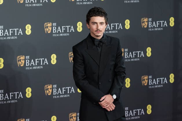 February 22, 2026, London, England, United Kingdom: TIMOTHEE CHALAMET attends the red carpet during the EE BAFTA Film Awards 2026 ceremony at The Royal Festival Hall. London United Kingdom  - ZUMAs371 20260222_zip_s371_053 Copyright: xWiktorxSzymanowiczx
