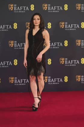 February 22, 2026, London, England, England: JANE MILICHIP attends the Red Carpet as the BAFTA Awards 2026 in London. London England  - ZUMAg279 20260222_zip_g279_015 Copyright: xAlessandroxGalatolix