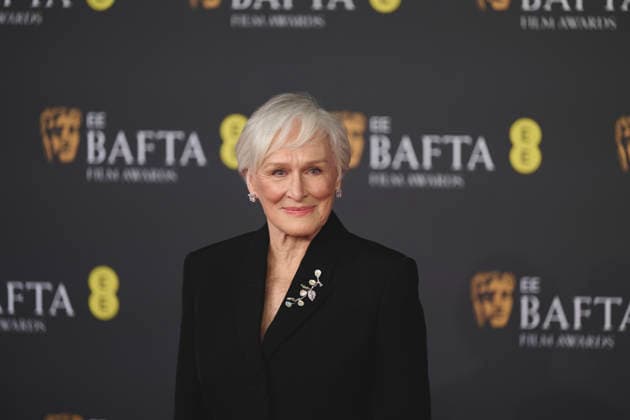 February 22, 2026, London, England, England: GLENN CLOSE attends the Red Carpet as the BAFTA Awards 2026 in London. London England  - ZUMAg279 20260222_zip_g279_083 Copyright: xAlessandroxGalatolix