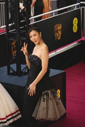 February 22, 2026, London, England, England: EJAE attends the Red Carpet as the BAFTA Awards 2026 in London. London England  - ZUMAg279 20260222_zip_g279_153 Copyright: xAlessandroxGalatolix
