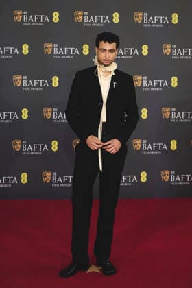 February 22, 2026, London, England, England: ARCHIE MADEKWE attends the Red Carpet as the BAFTA Awards 2026 in London. London England - ZUMAg279 20260222_zip_g279_140 Copyright: xAlessandroxGalatolix