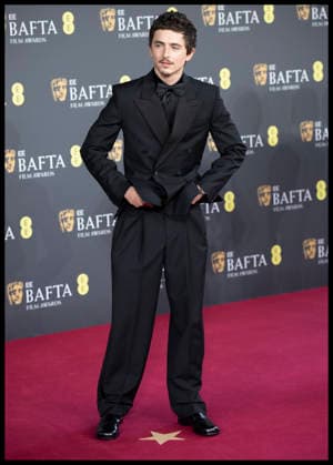 . 22 02 2026. London, United Kingdom. Timothee Chalamet arriving at the BAFTA Film Awards in London.  xStephenxLockx xi-Imagesx IIM-26585-0098