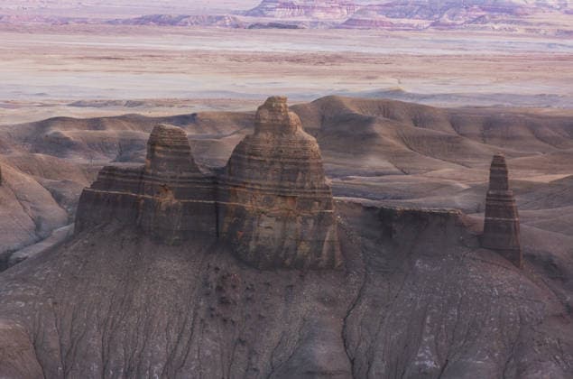 Fantastischer Blick auf die Mondlandschaft, Hanksville, Utah, USA Fantastic Moon Landscape Overlook, Hanksville, Utah, USA (License=RF) Copyright: xZoonar.com GalynaxAndrushkox 24691219