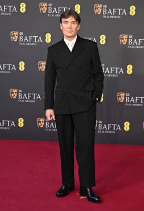 Cillian Murphy attends the 2026 EE BAFTA Film Awards at The Royal Festival Hall in London, England. UK. Sunday 22nd February 2026. Copyright: xJamesxWarrenx 2026 EE BAFTA FILM AWARDS53