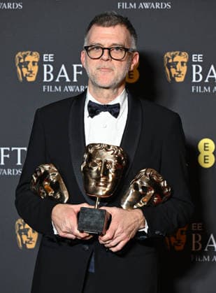 American director Paul Thomas Anderson attends the Winners Room at the EE BAFTA Film Awards at the Royal Festival Hall in London, England on Sunday, February 22, 2026.  LON202602221127 RUNExHELLESTAD