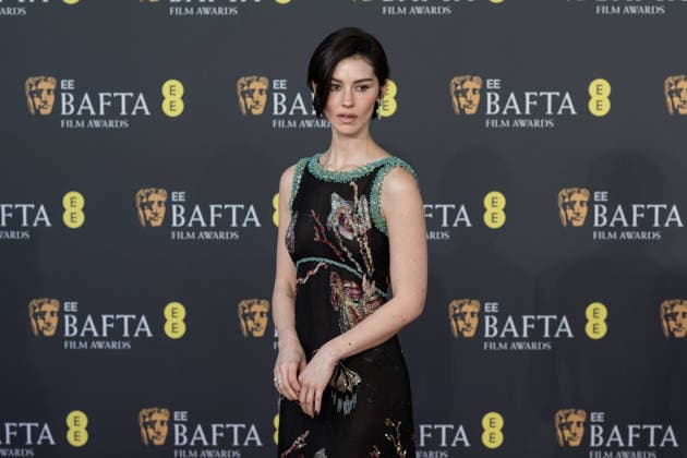 February 22, 2026, London, England, United Kingdom: GRACIE ABRAMS attends the red carpet during the EE BAFTA Film Awards 2026 ceremony at The Royal Festival Hall. London United Kingdom  - ZUMAs371 20260222_zip_s371_127 Copyright: xWiktorxSzymanowiczx