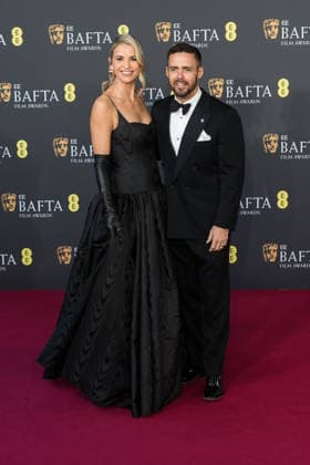 February 22, 2026, London, England, United Kingdom: VOGUE WILLIAMS and SPENCER MATTHEWS attend the red carpet during the EE BAFTA Film Awards 2026 ceremony at The Royal Festival Hall. London United Kingdom  - ZUMAs371 20260222_zip_s371_148 Copyright: xWiktorxSzymanowiczx