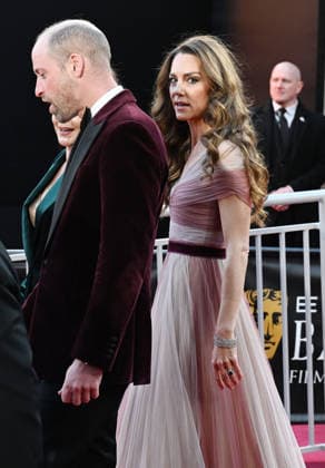 Celebrities arrive at the 2026 BAFTA Film Awards at Royal Festival Hall, London Featuring: Catherine Princess of Wales and Prince William of Wales Where: London, United Kingdom When: 22 Feb 2026 Credit: Cover Images EDITORIAL USE ONLY. NOT FOR USE BY NEWSPAPERS BASED IN THE UK. Copyright: xx coverimg55497276