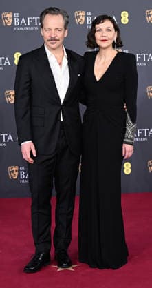 Celebrities arrive at the 2026 BAFTA Film Awards at Royal Festival Hall, London Featuring: Peter Sarsgard and Maggie Gyllenhaal Where: London, United Kingdom When: 22 Feb 2026 Credit: Cover Images EDITORIAL USE ONLY. NOT FOR USE BY NEWSPAPERS BASED IN THE UK. Copyright: xx coverimg55497186