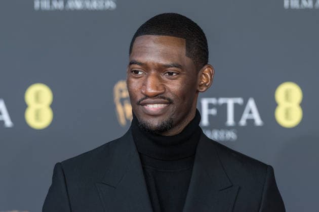 February 22, 2026, London, England, United Kingdom: MALACHI KIRBY attends the red carpet during the EE BAFTA Film Awards 2026 ceremony at The Royal Festival Hall. London United Kingdom  - ZUMAs371 20260222_zip_s371_176 Copyright: xWiktorxSzymanowiczx