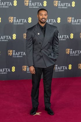 February 22, 2026, London, England, United Kingdom: MICHAEL B. JORDAN attends the red carpet during the EE BAFTA Film Awards 2026 ceremony at The Royal Festival Hall. London United Kingdom - ZUMAs371 20260222_zip_s371_186 Copyright: xWiktorxSzymanowiczx
