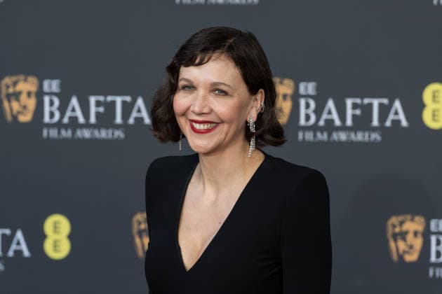 February 22, 2026, London, England, United Kingdom: MAGGIE GYLLENHAAL attends the red carpet during the EE BAFTA Film Awards 2026 ceremony at The Royal Festival Hall. London United Kingdom  - ZUMAs371 20260222_zip_s371_222 Copyright: xWiktorxSzymanowiczx