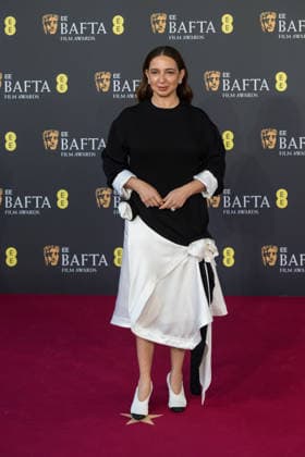 February 22, 2026, London, England, United Kingdom: MAYA RUDOLPH attends the red carpet during the EE BAFTA Film Awards 2026 ceremony at The Royal Festival Hall. London United Kingdom  - ZUMAs371 20260222_zip_s371_233 Copyright: xWiktorxSzymanowiczx