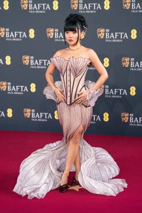 February 22, 2026, London, United Kingdom: Rei Ami attends the 2026 EE BAFTA Film Awards held at The Royal Festival Hall. London United Kingdom - ZUMAs197 20260222_aaa_s197_362 Copyright: xLounisxTiarx