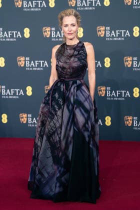 EE BAFTA Film Awards 2026 - London Gillian Anderson at the 2026 EE BAFTA Film Awards held at The Royal Festival Hall, London, UK, on February 22, 2026. Photo by LounisPhotography ABACAPRESS.COM London United Kingdom  Copyright: xLounisPhotography ABACAx