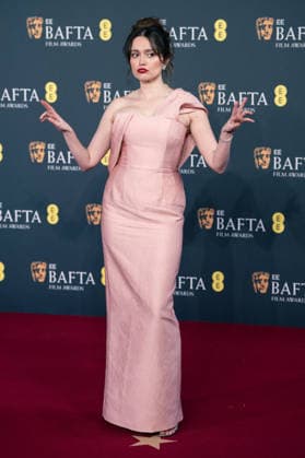 EE BAFTA Film Awards 2026 - London Aimee Lou Wood at the 2026 EE BAFTA Film Awards held at The Royal Festival Hall, London, UK, on February 22, 2026. Photo by LounisPhotography ABACAPRESS.COM London United Kingdom  Copyright: xLounisPhotography ABACAx
