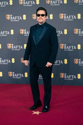 EE BAFTA Film Awards 2026 - London Benicio Del Toro at the 2026 EE BAFTA Film Awards held at The Royal Festival Hall, London, UK, on February 22, 2026. Photo by LounisPhotography ABACAPRESS.COM London United Kingdom  Copyright: xLounisPhotography ABACAx