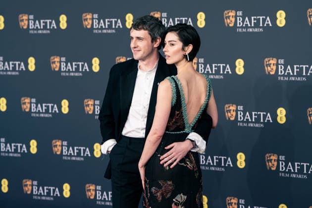 February 22, 2026, London, United Kingdom: Paul Mescal and Gracie Abrams attend the 2026 EE BAFTA Film Awards held at The Royal Festival Hall. London United Kingdom - ZUMAs197 20260222_aaa_s197_366 Copyright: xLounisxTiarx