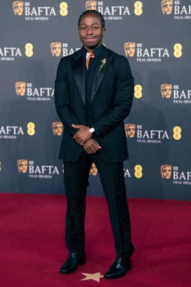 EE BAFTA Film Awards 2026 - London David Jonsson at the 2026 EE BAFTA Film Awards held at The Royal Festival Hall, London, UK, on February 22, 2026. Photo by LounisPhotography ABACAPRESS.COM London United Kingdom  Copyright: xLounisPhotography ABACAx
