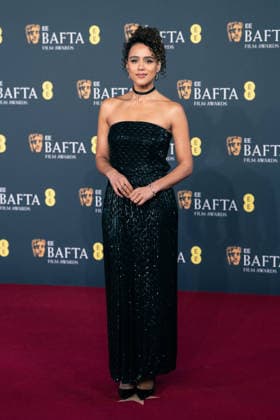 EE BAFTA Film Awards 2026 - London Nathalie Emmanuel at the 2026 EE BAFTA Film Awards held at The Royal Festival Hall, London, UK, on February 22, 2026. Photo by LounisPhotography ABACAPRESS.COM London United Kingdom  Copyright: xLounisPhotography ABACAx