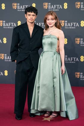 EE BAFTA Film Awards 2026 - London Noah Jupe and Sadie Sink at the 2026 EE BAFTA Film Awards held at The Royal Festival Hall, London, UK, on February 22, 2026. Photo by LounisPhotography ABACAPRESS.COM London United Kingdom  Copyright: xLounisPhotography ABACAx
