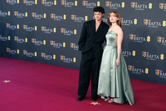 EE BAFTA Film Awards 2026 - London Noah Jupe and Sadie Sink at the 2026 EE BAFTA Film Awards held at The Royal Festival Hall, London, UK, on February 22, 2026. Photo by LounisPhotography ABACAPRESS.COM London United Kingdom  Copyright: xLounisPhotography ABACAx