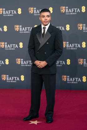 EE BAFTA Film Awards 2026 - London Jay Lycurgo at the 2026 EE BAFTA Film Awards held at The Royal Festival Hall, London, UK, on February 22, 2026. Photo by LounisPhotography ABACAPRESS.COM London United Kingdom  Copyright: xLounisPhotography ABACAx