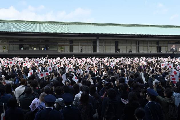 Japanese Emperor Naruhito’s 66th birthday TOKYO, JAPAN - FEBRUARY 23 : People gather to celebrate Japanese Emperor Naruhito’s 66th birthday for a public appearance at the Imperial Palace in Tokyo, Japan on February 23, 2026. David Mareuil Anadolu Tokyo Japan. Editorial use only. Please get in touch for any other usage.  Copyright: x2026xAnadoluxDavidxMareuilx