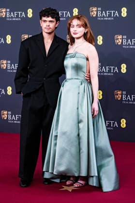 Noah Jupe und Sadie Sink bei der Verleihung der BAFTA Film Awards 2026 79th British Academy Film Awards in der Royal Festival Hall. London, 22.02.2026